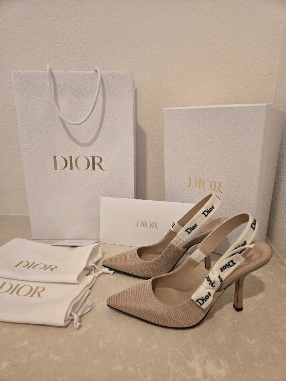 Christian Dior J'Adior Slingback Pumps size 38.5